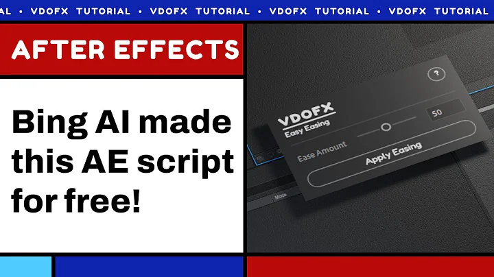 Easily adjust keyframe easing, with the help of Ai! [Free Script Download]