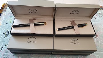 Bút ký cao cấp Parker IM Black Cài vàng