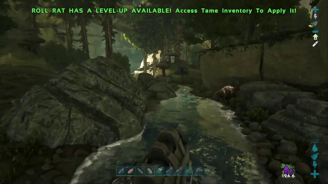 AdamAnthony Does Ark Survival Evolved (S4E17) Taming A Roll Rat... For Poop