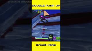 Who Remembers Double Pump OP ?? #Shorts #Ninja #Fortnite #ogfortnite #FortniteShorts #FortniteClip