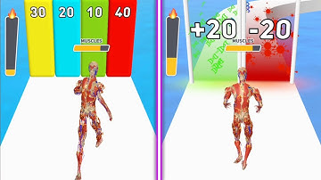 Human Run 🧬🦴🏃 All Levels Gameplay Android,ios