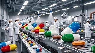 Inside a Giant Pharma Factory: How Millions of Tablets Are Made Daily