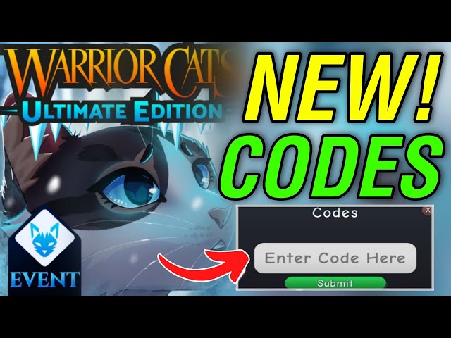 100% * Warrior Cats Codes 2023 - Roblox Warrior Cats Codes 2023 - Today New Warrior  Cats Codes 2023 