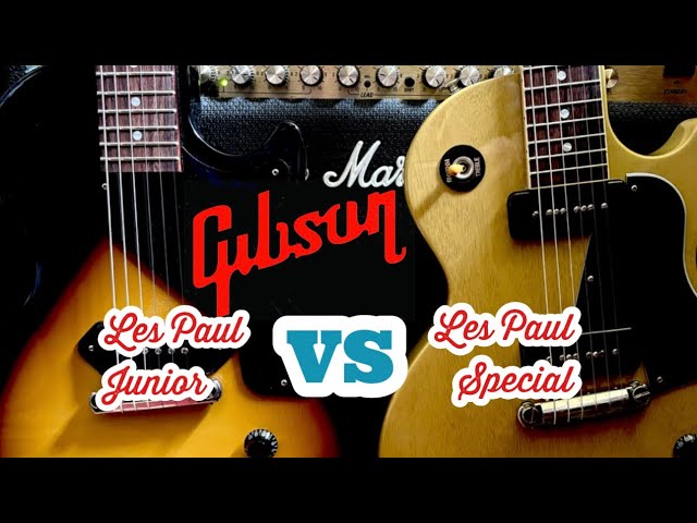 GIBSON LES PAUL JUNIOR VS SPECIAL - YouTube