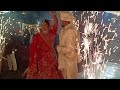 SHADI KA STAGE, BARAT AUR ATISHBAZI🎇🎆