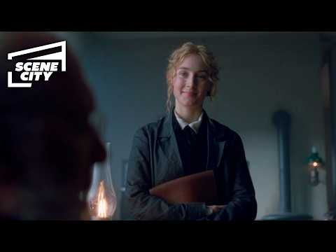 Jo Pitches Her Story to Mr. Dashwood | Little Women (Saoirse Ronan, Tracy Letts)