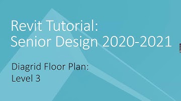 Revit Tutorial: Diagrid Level 3