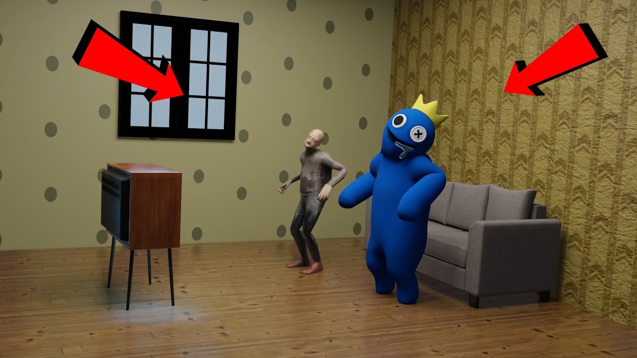 Blue x Grandpa - Pink Venom | Funny Horror Animation Parody