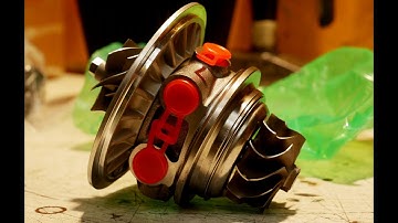 Subaru Impreza WRX STi VF36 twin scroll ball bearing turbo rebuild