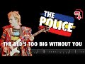 The Police -The Bed's Too Big Without You (🔴Bass Tabs) @ChamisBass  #thepolicebass #chamisbass