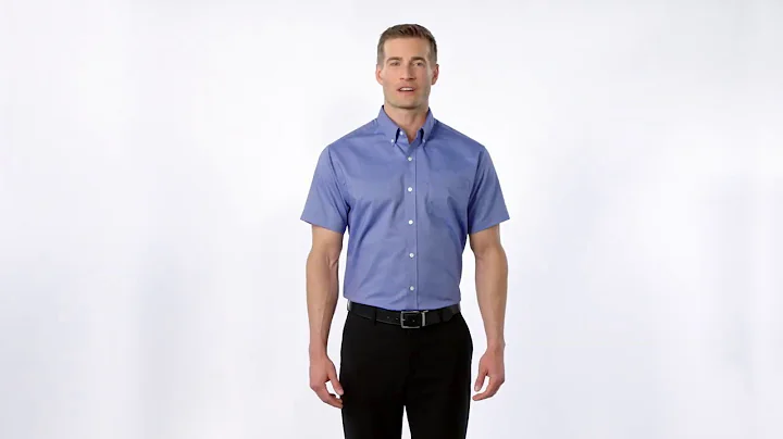 Port Authority S659 Short Sleeve SuperPro Oxford Dress Shirt - Buy at ApparelnBags.com