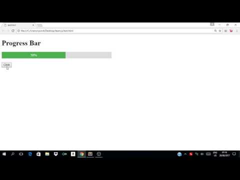 Javascript Progress Bar