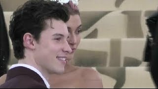 Shawn Mendes \& Hailey Baldwin MetGala 2018