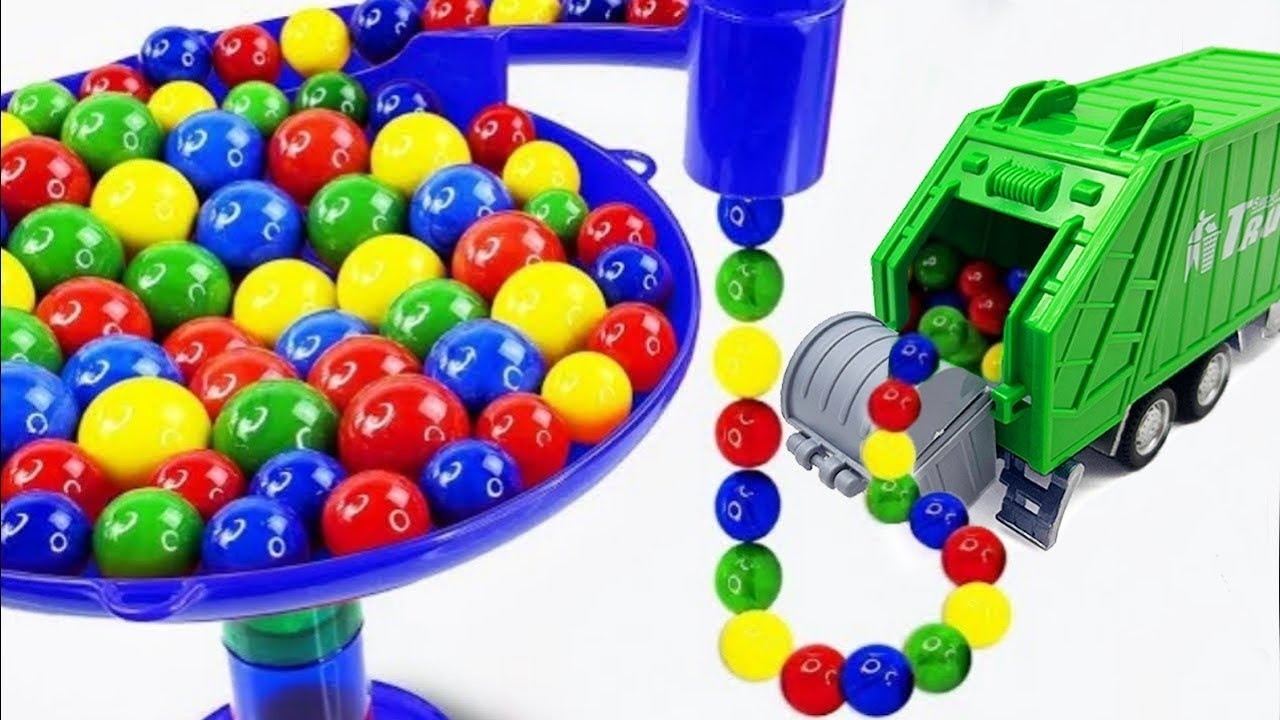 Quercetti Marble Run TRASPARENTE 46 pezzi. Piste per biglie