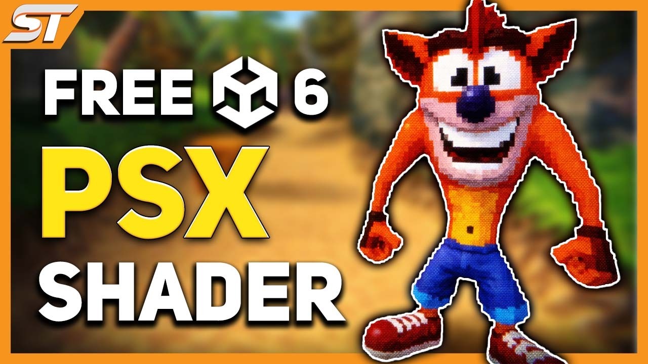 FREE PSX Shader for Unity 6 (URP / HDRP / Built-in)