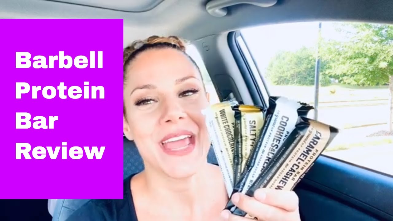 Barbell Protein Bar Review Caramel Cashew and More Flavors YouTube