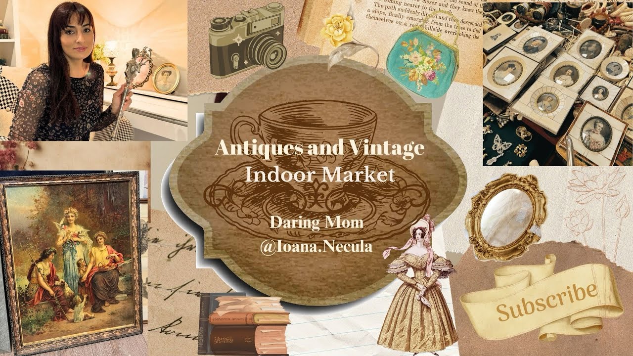 Cel mai mare târg interior de antichități și vintage | Vibe-ul de acolo și prețuri