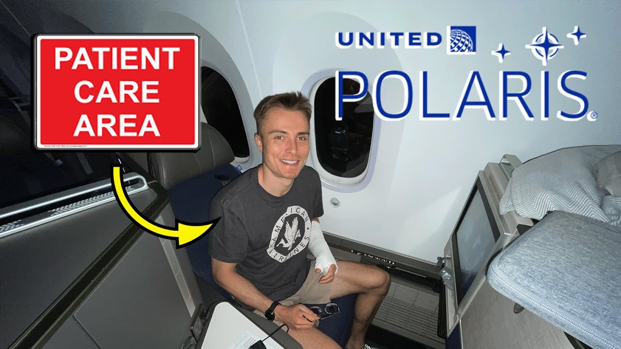 Business Class with a Broken Thumb! United Polaris Tel Aviv to Chicago on the 787-8