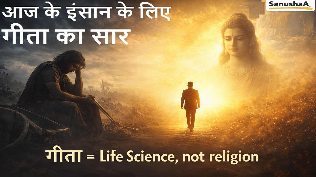 Geeta Religion Nahi, Dimaag Ka SCIENCE Hai | Geeta Ka Asli Sach, Jo School Ya Samaaj Ne Nahi Sikhaya