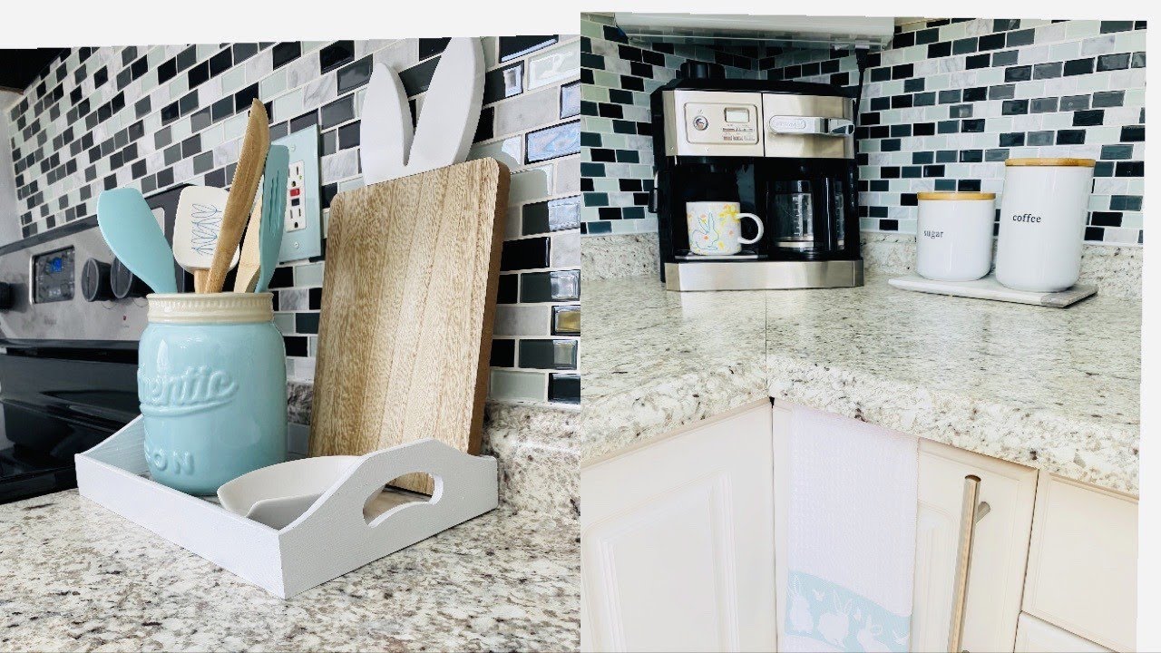 DECORACION SENCILLA DE COCINA PRIMAVERA/PASCUAS - YouTube