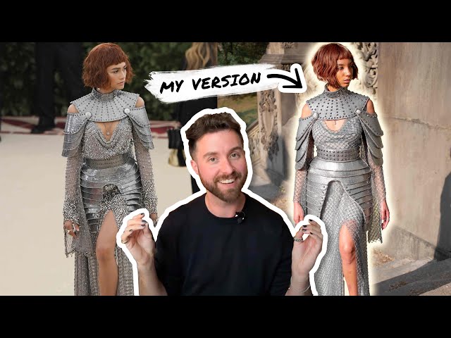 Recreating Zendayas Met Gala Gown in 2 Days | Joan of Arc! - YouTube