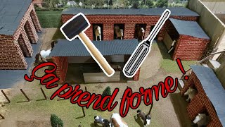 [VLOG] I'm starting to build my new Schleich Equestrian Centre!
