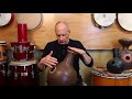 Jeff strong plays an udu drum at 9 beatspersecond to focus your brain