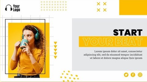 Music Landing Page Design || Business || Adobe Photoshop Tutorial || Social Media Marketing