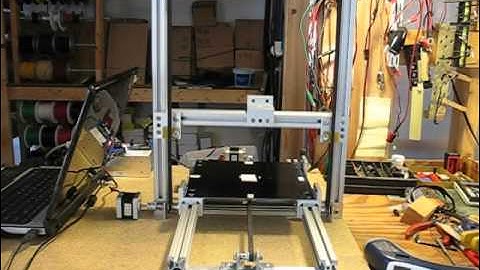 3D Printer build - Testing X an Z axis - Part 2