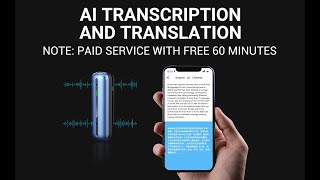 Wooask S01 - World's Most Powerful AI Voice Recorder
