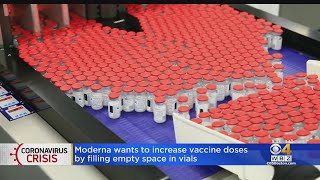 Moderna Seeks FDA Approval To Increase Number COVID-19 Vaccine Doses In Each Vial