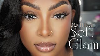 My Updated NATURAL SOFT GLAM Makeup Routine | PETITE-SUE DIVINITII screenshot 1