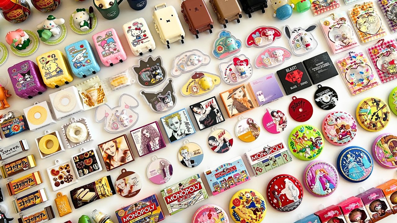 【このガチャガチャが良い！】2025年12月に回したカプセルトイと食玩など【ミッフィースーツケースやサンリオなど】