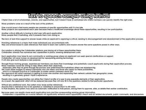 TtS festival - Testing free Text to Speech engines on Ubuntu GNU/Linux