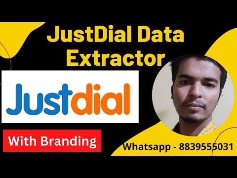 🔥 justdial data extractor justdial lead extractor Justdial extractor free Justdial data scraper free
