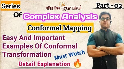Most Easy Examples Of Conforrmal Mapping l Complex Analysis l Must Watch 🔥