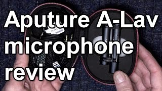 Aputure A-Lav tieclip microphone review