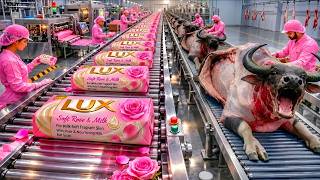 From Raw Materials to Luxury Soap | Inside a Modern Soap Factory (Full Process)