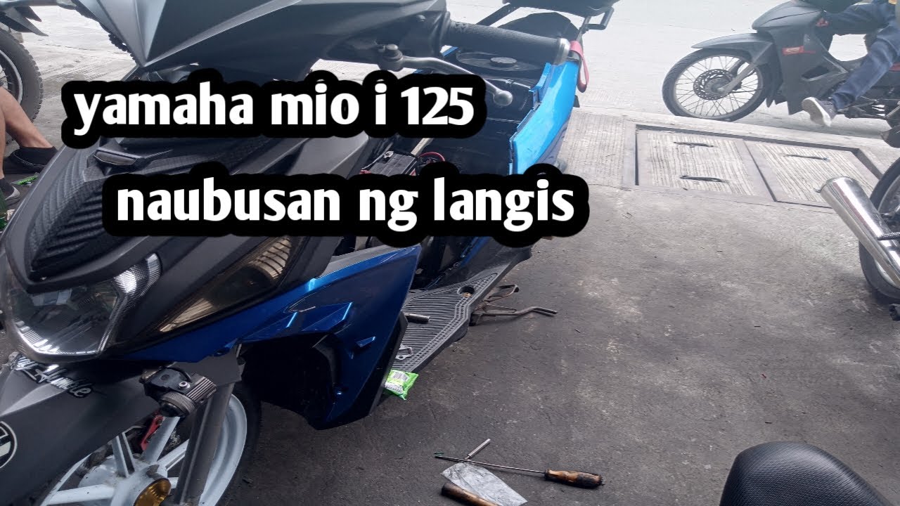 YAMAHA MIO I 125 | NAUBUSAN NG LANGIS