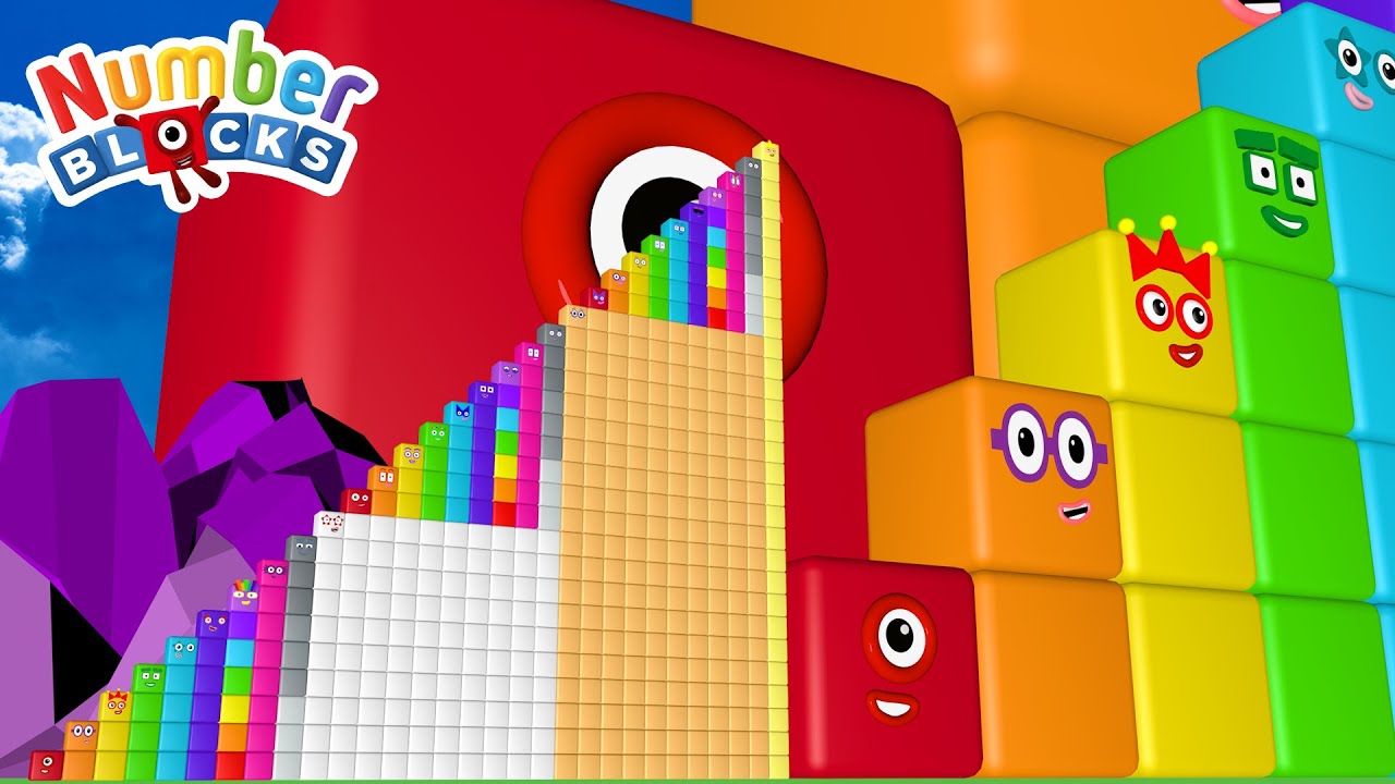 Numberblocks CUBE Step Squad Triple 1 - 30 to 3,000,000 MILLION to ...