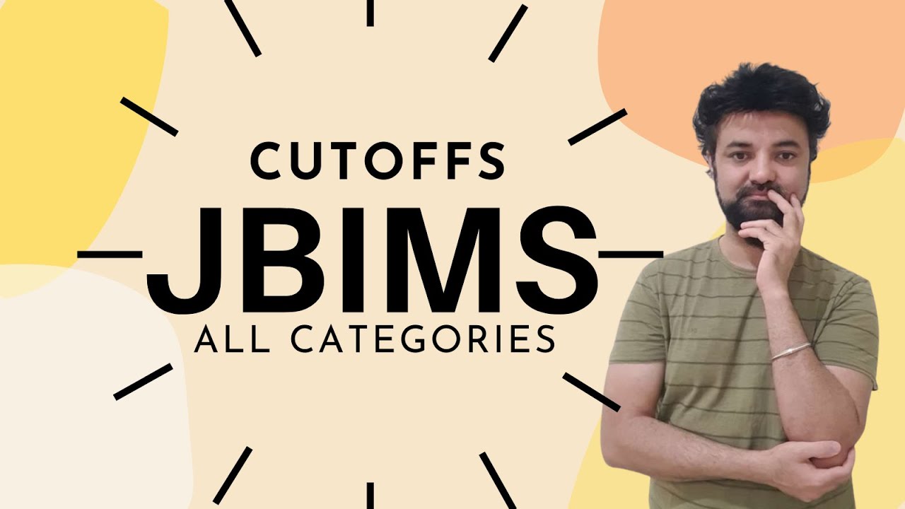 JBIMS Seats and Cutoffs All Categories Open OBC EWS TWFS SC ST PWD NT