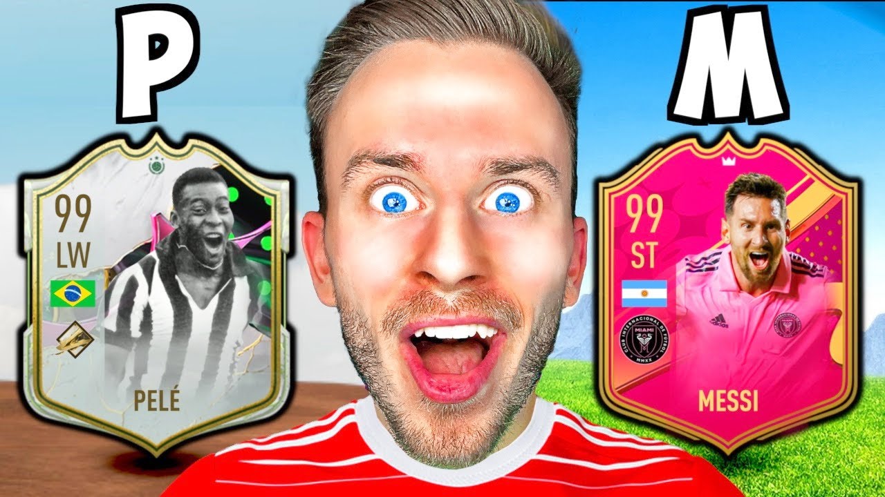 Ich habe mit dem BESTEN SPIELER pro BUCHSTABE gespielt! ⚽️🔠