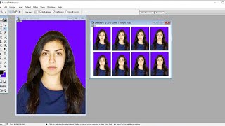 पासपोर्ट साइज़ फोटो बनाने का सबसे आसान तरीका। How to make passport size photo.