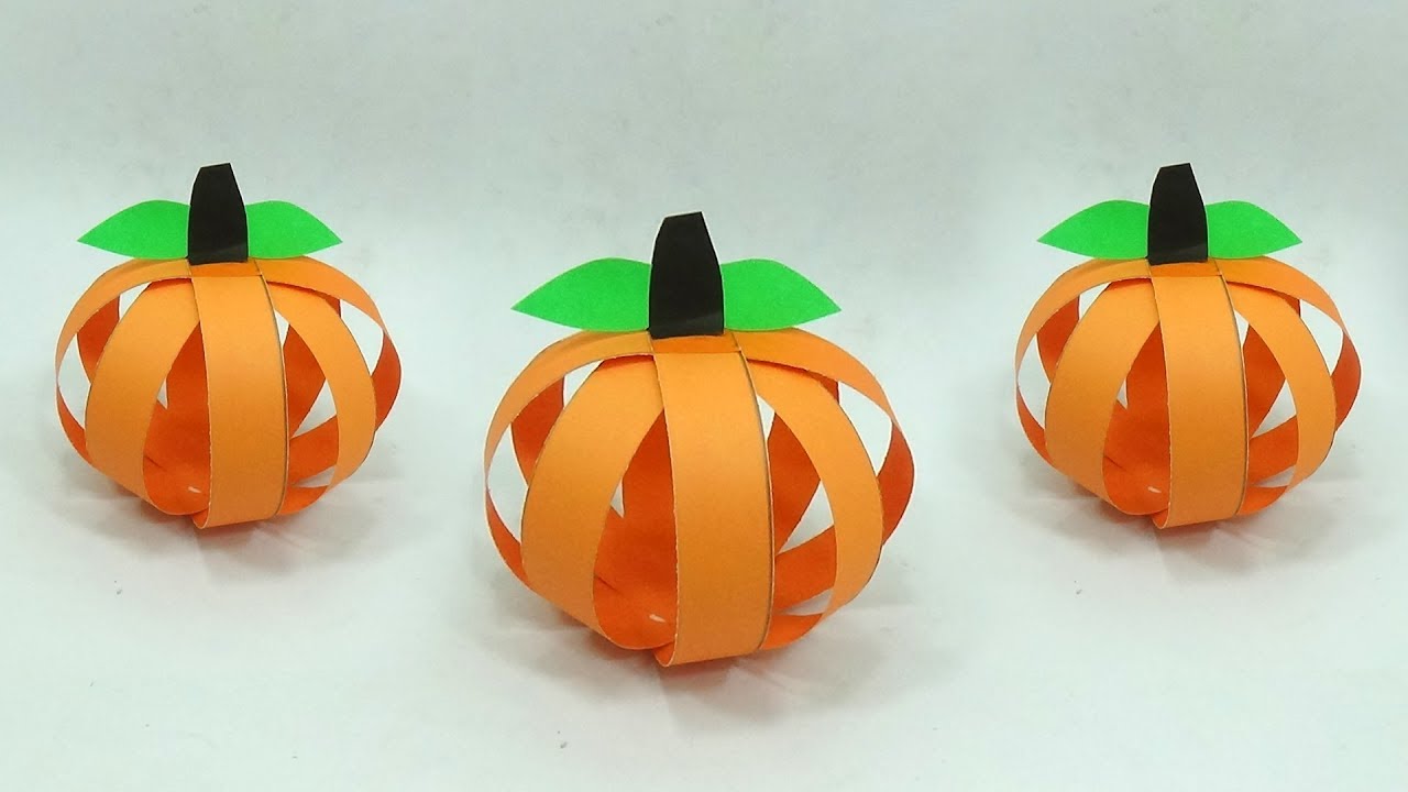 Halloween Decoration Ideas | Easy Pumpkin Halloween Crafts Tutorial ...