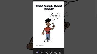it's TOONUP Thursday Drawing Showcase #cartooning #drawingprocess #drawcartoon #popeye #drawing