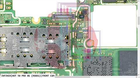 INFINIX HOT 50 PRO 5G X6881 FORNT CAMERA Error Notwarking Not Open Problem Hardware Solution #borneo
