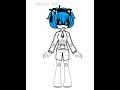 murder drones OC Lily (base used