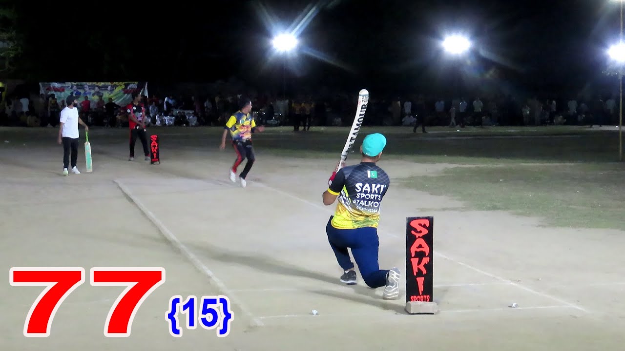 TAMOUR MIRZA VS FAHAD MC || 77 RUNS 15 BALLS || SEMI FINAL || PRIZE 1 ...