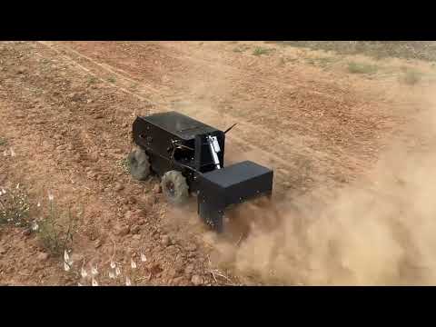 Robo Rotavator - A Weeding Robot from XMachines - video from XMachines