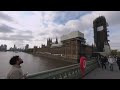 Westminster Bridge Parliament Big Ben London UK Oct19 3D VR 180 VR180 Virtual Reality Travel Tourism